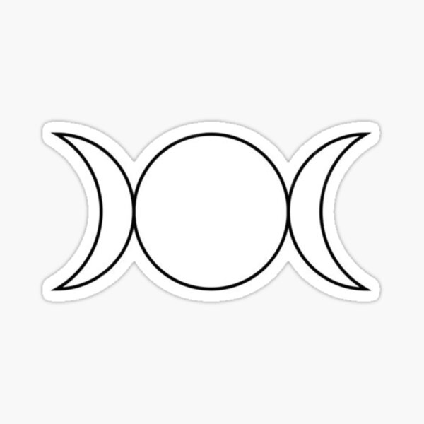 Triple Goddess Stickers | Redbubble