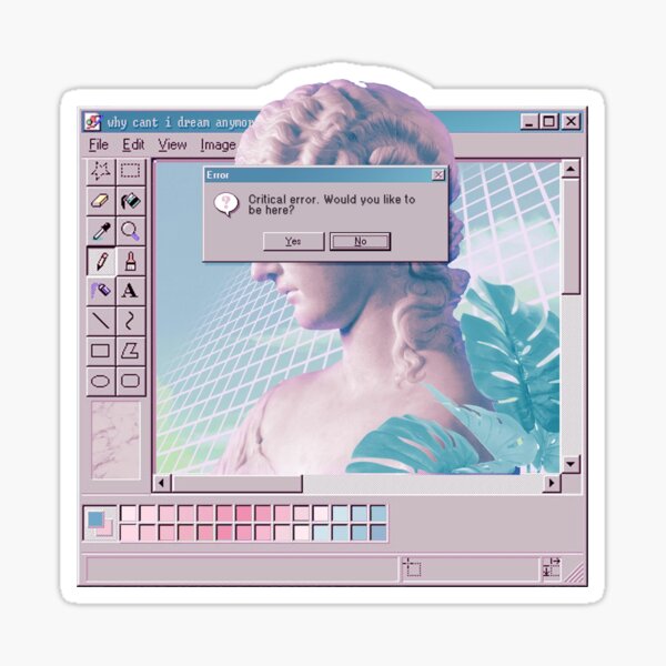 Item preview, Vaporwave MS Paint Ultra designed and sold by Jaz Designs.