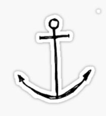 Small Anchor Sticker