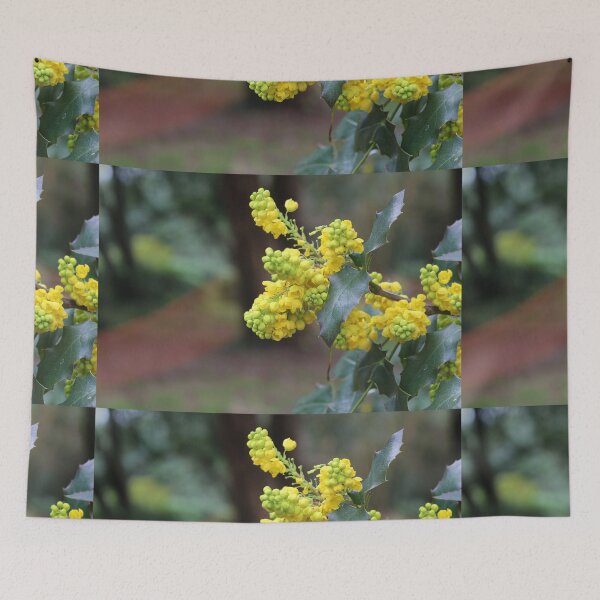 Item preview, Mahonia Aquifolium designed and sold by pinkal.