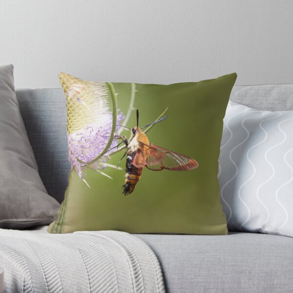 The Hummer Throw Pillow
