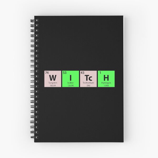 Item preview, Witch Periodic Table designed and sold by Gold Wings Tees.