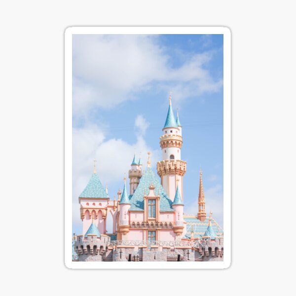 Sleeping Beauty Castle Terrarium Transparent Sticker – Wish Upon Magic