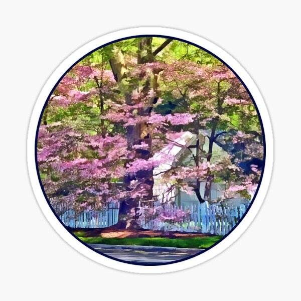 Item preview, White Picket Fence by Flowering Trees designed and sold by Susan Savad.