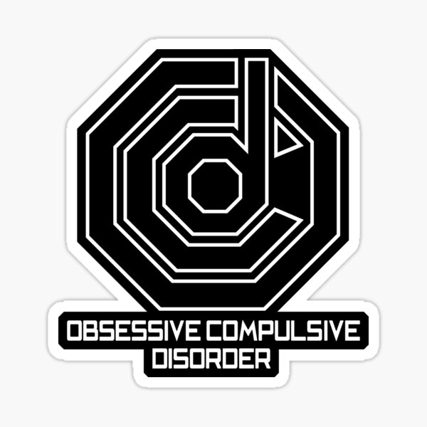 OCD Sticker
