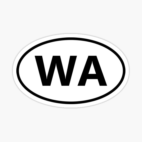Item preview, WA - Washington designed and sold by Stepz2007.