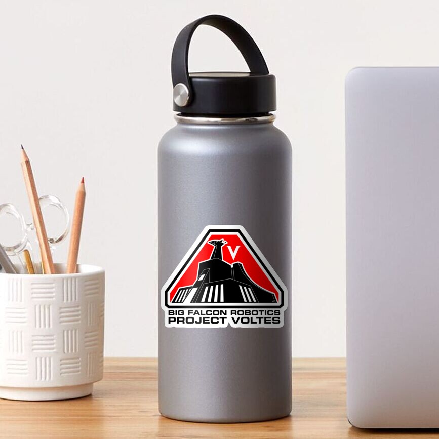 Project Voltes Dev Team Tee (Black Text) Sticker