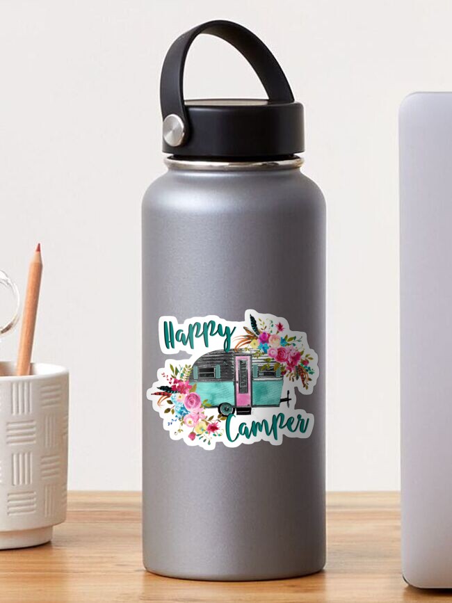 Coolertaste King Of The Camper Wine Tumbler, Happy Camper Gifts