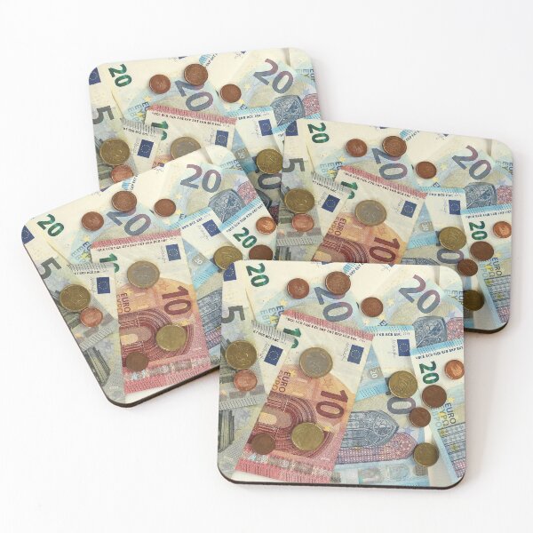 Item preview, Euro Banknotes and Coins designed and sold by pinkal.