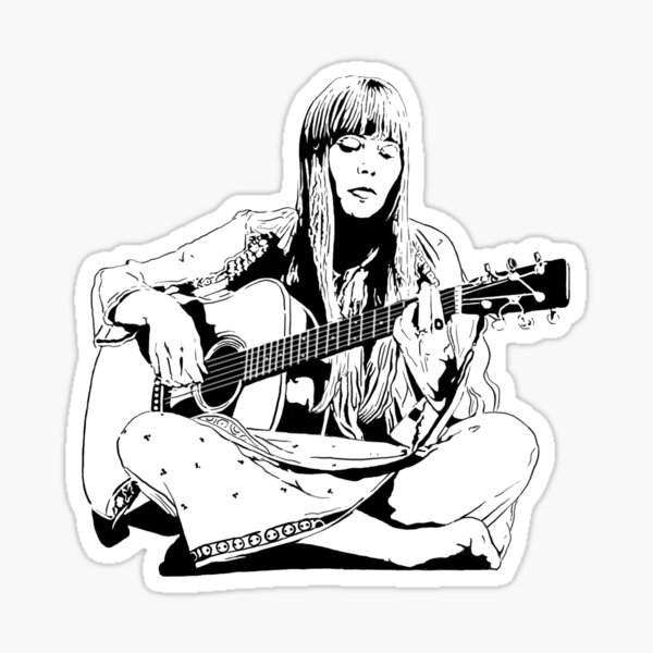 Item preview, Joni Mitchell - Line designed and sold by WickedPixel.