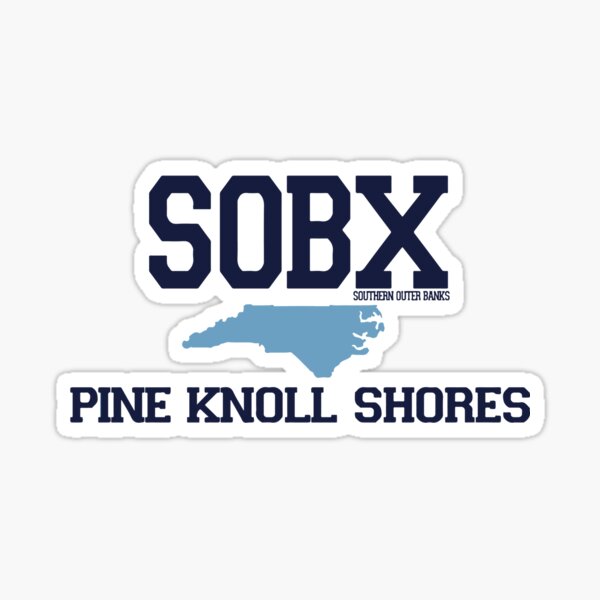 Pine Knoll Shores - North Carolina. Sticker