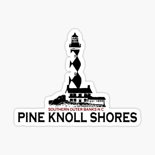 Item preview, Pine Knoll Shores - North Carolina. designed and sold by America Roadside..
