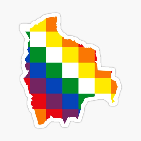 Vista previa del artículo con la obra «Wiphala del Qullasuyu Bolivia Mapa», diseñado y vendido por abbeyz71.