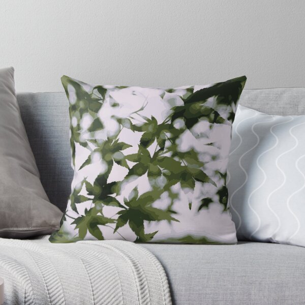 maple Throw Pillow