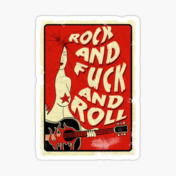 Rock Star Girl !!! Sticker