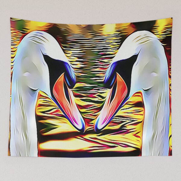 Item preview, 2 Swans on the Lake designed and sold by Sunleil.