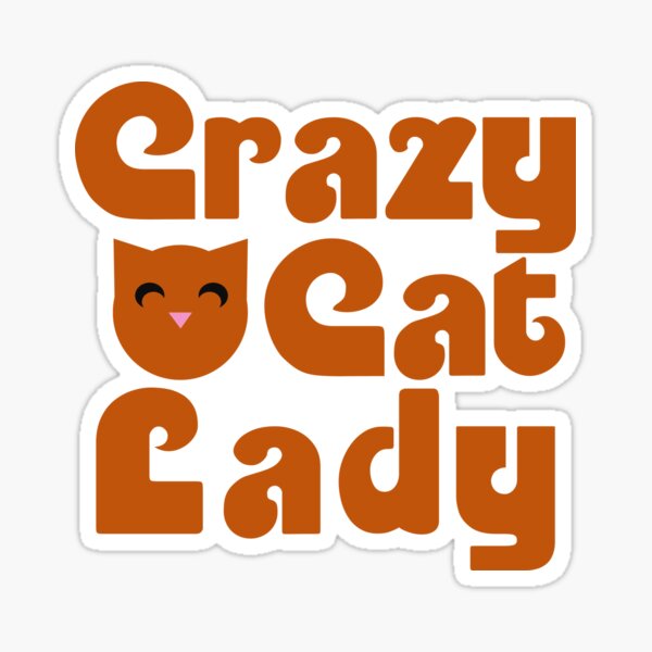 Item preview, Crazy cat lady designed and sold by Boog Monst .