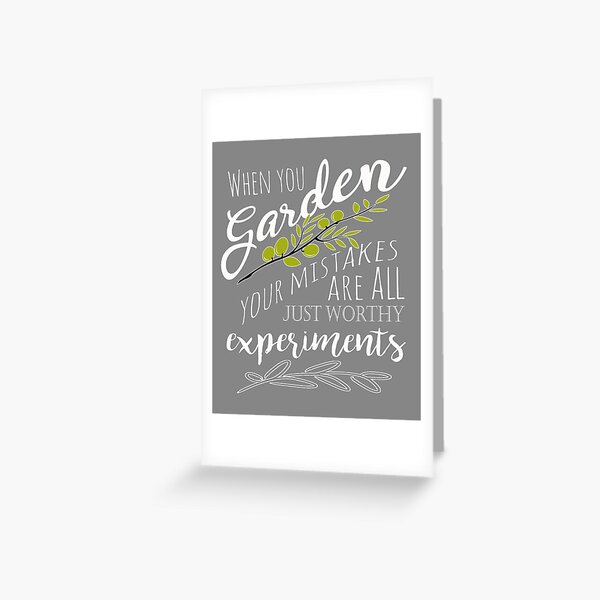 Item preview, Funny When You Garden Philosophy quote Fun Gift designed and sold by LGamble12345.