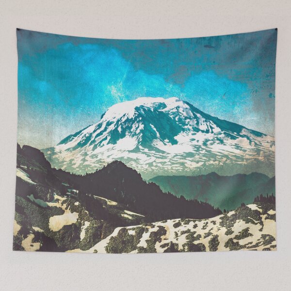 Item preview, Mt. Adams from Mt. Rainier designed and sold by artcascadia.