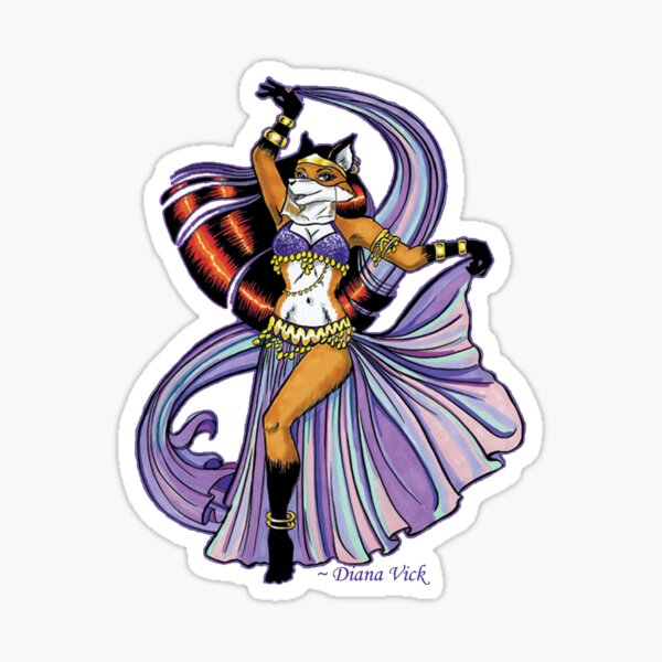 Veil Dancer Sticker