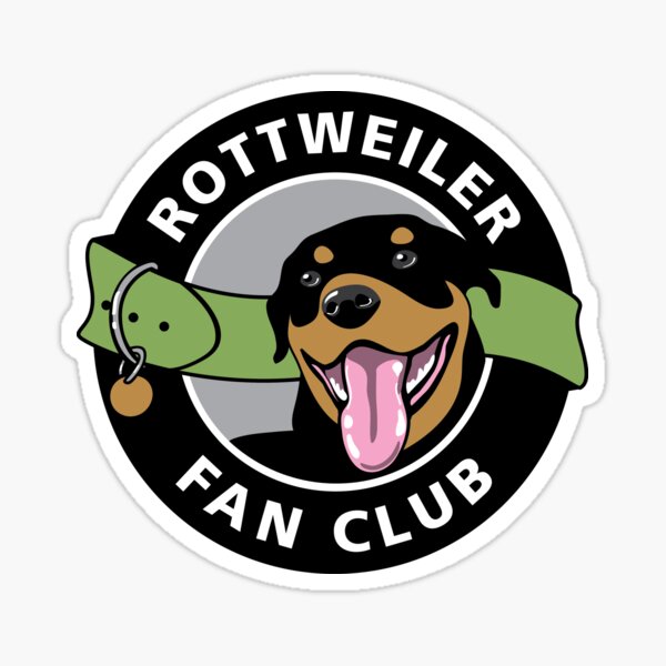 Artikel-Vorschau von  Aber wenn Sie einen Rottweiler besitzen, wissen Sie, dass es sich um große, matschige Trottel mit albernem Lächeln handelt. Ich wollte diese Seite des Rottweiler mit diesem Design betonen und der Welt ihr fröhliches Gesicht zeigen!, designt und verkauft von sonyaandrews.