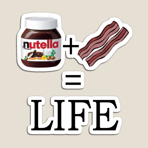 Mini Food Fridge Magnet - Nutella