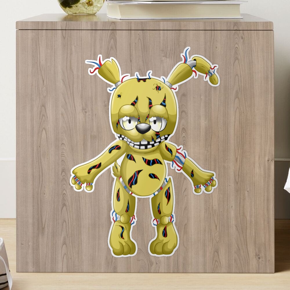 Five Nights at Freddy's Chibi Springtrap/Golden Bonnie Necklace