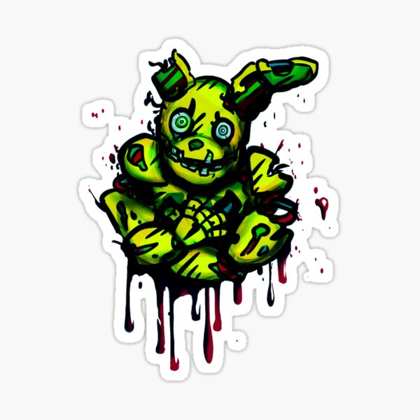 Spring Trap Fnaf Sticker - Spring Trap Fnaf Five Nights At Freddys