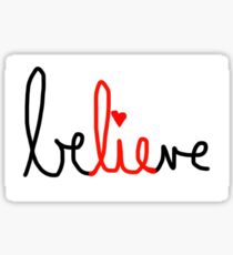Der beste Teil des Glaubens ist die Lüge Sticker