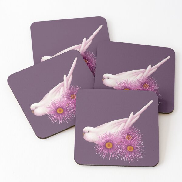 Item preview, White Budgerigar designed and sold by dart frog.