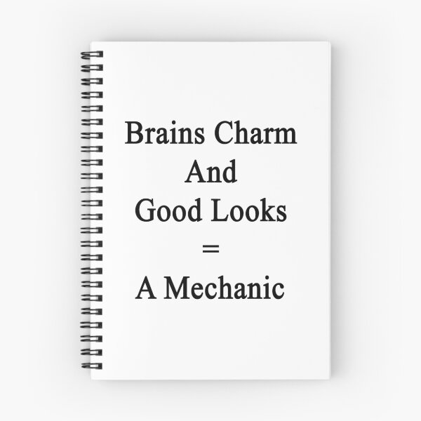 Item preview, Brains Charm And Good Looks = A Mechanic designed and sold by supernova23.