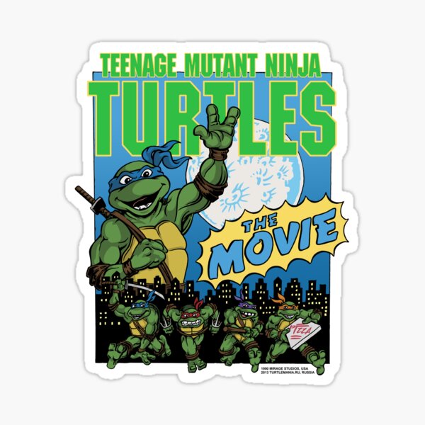 Vintage TMNT Shirt Leonardo Teenage Mutant Ninja Turtles 90s 1990