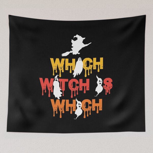 Item preview, Which Witch Is Which Funny Halloween Trick Or Treat designed and sold by BUBLTEES.