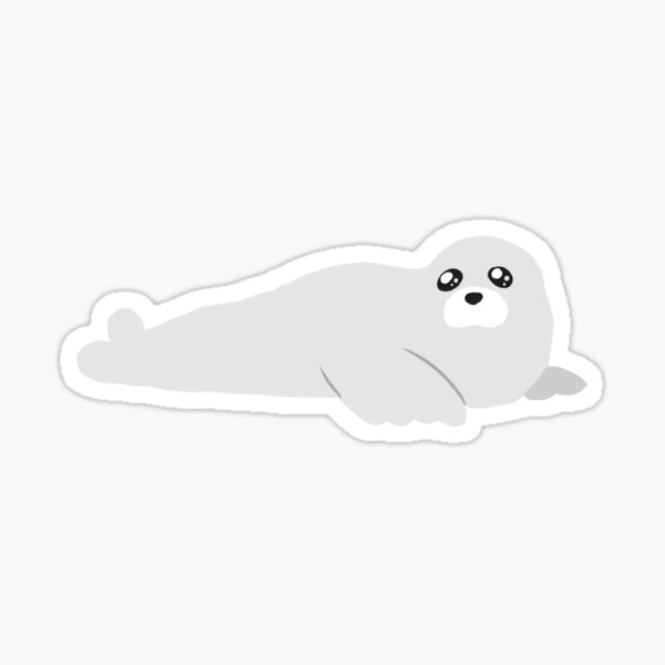 Baby Seal Stickers Redbubble