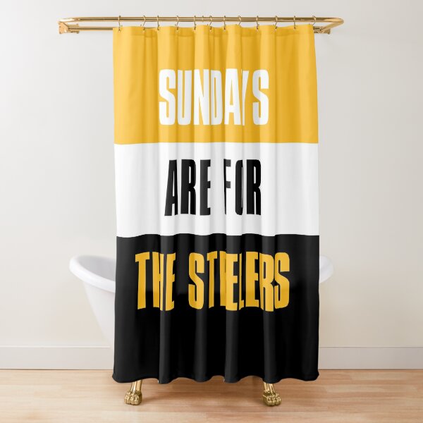 Steelers-City Shower Curtain for Sale by verlosen