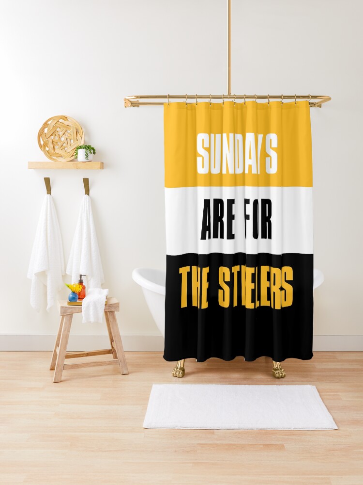 Sundays Are For The Steelers The Pittsburgh Steelers Shower