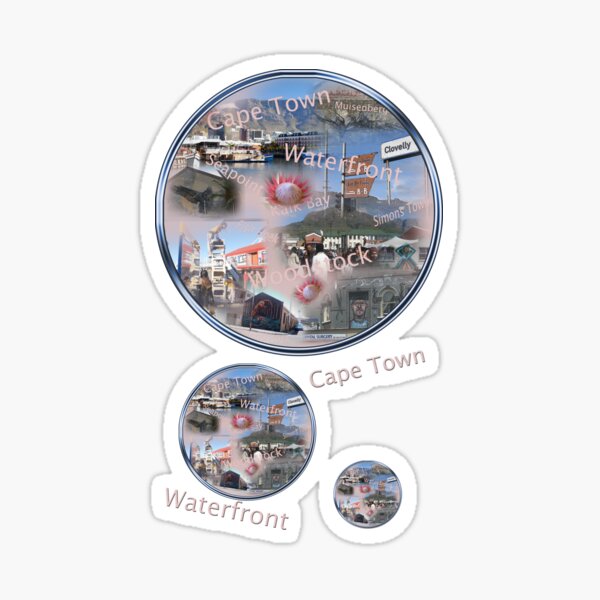 Greetings from Cape Town Sticker
