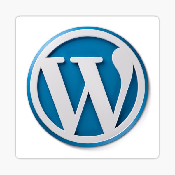 Wordpress Logo Sticker