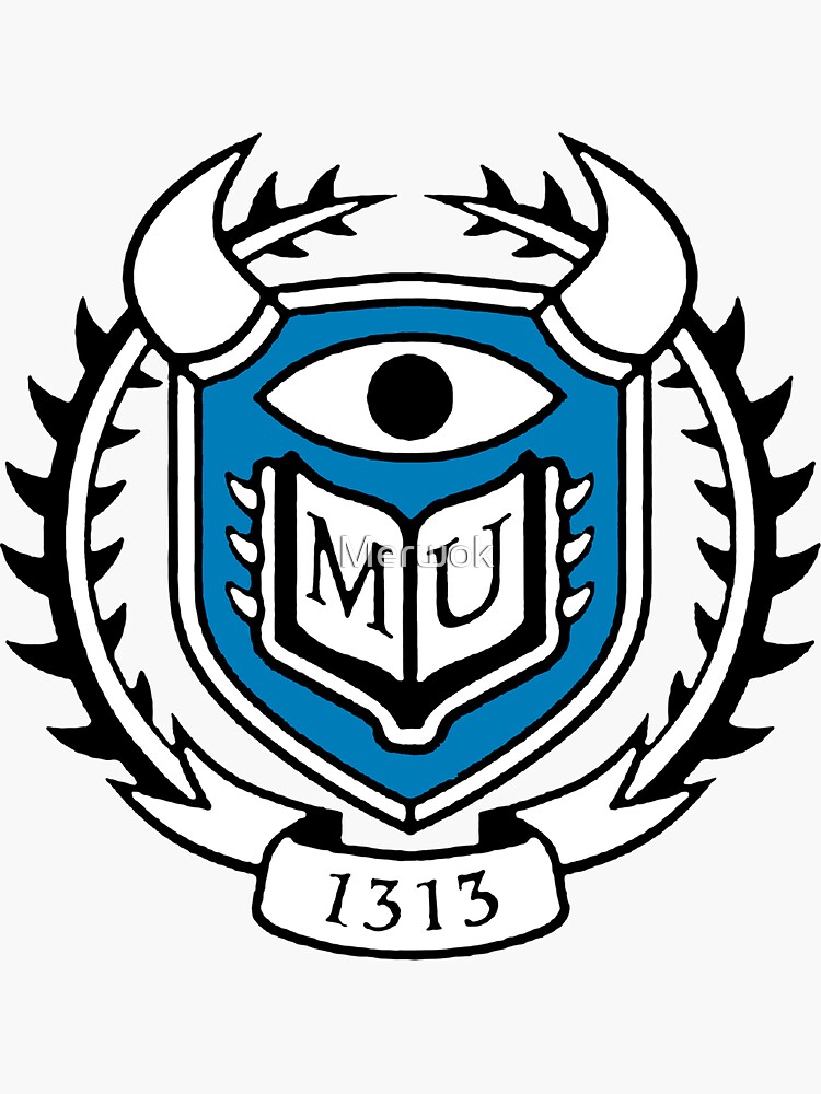 monsters university m logo