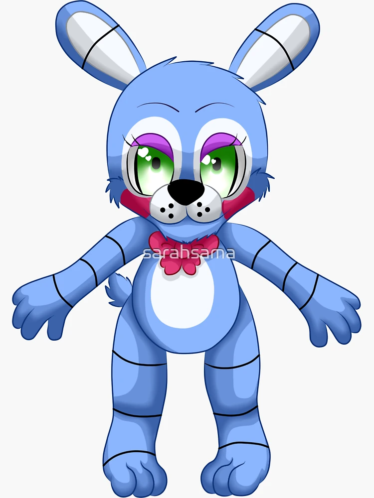 Sticker Design: Fnaf 2 Toy Bonnie! by CandyTime17 -- Fur Affinity [dot] net