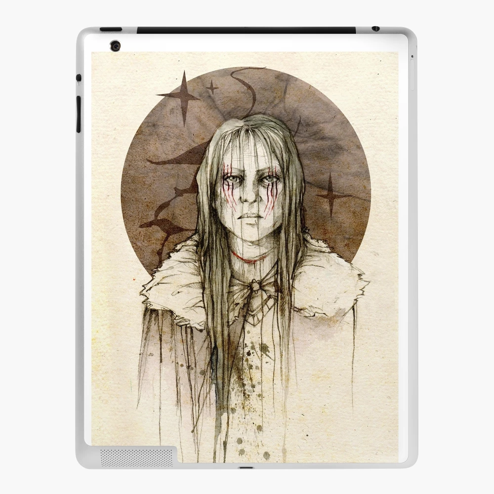woman face iPad Case & Skin for Sale by elya dead