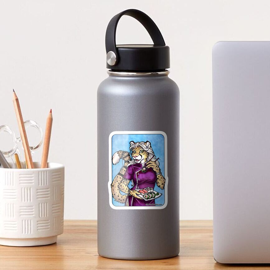 Item preview, Glossy Sticker designed and sold by cybercat.