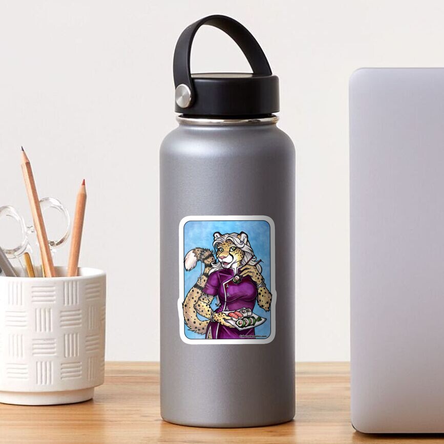 Item preview, Sticker designed and sold by cybercat.