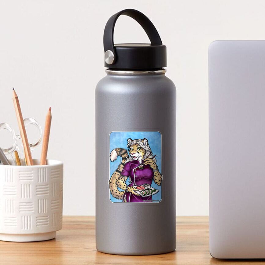 Item preview, Transparent Sticker designed and sold by cybercat.