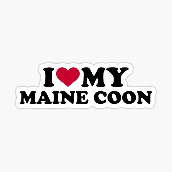 Item preview, I love my Maine coon cat designed and sold by Designzz.
