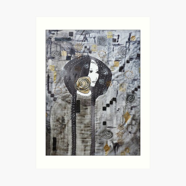 Inspired by Klimt Art Print