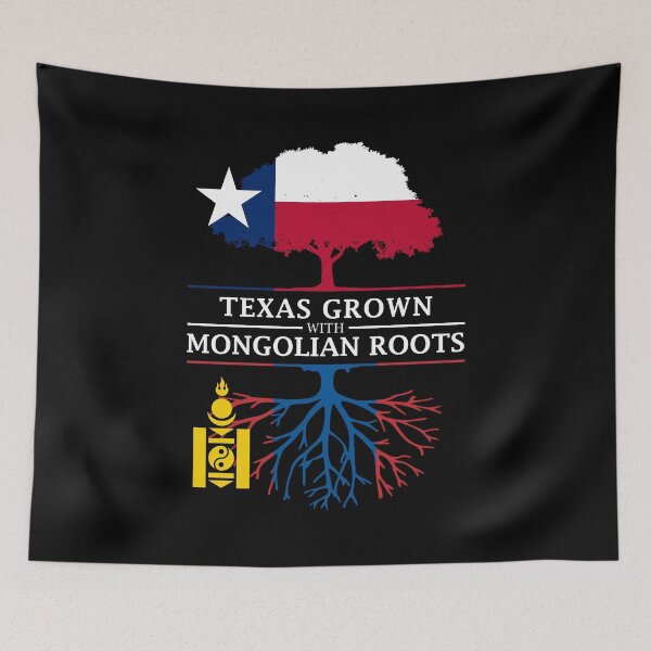 Item preview, Texan Grown with Mongolian Roots designed and sold by ockshirts.