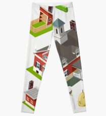 Isometric Great American Barn Set Leggings