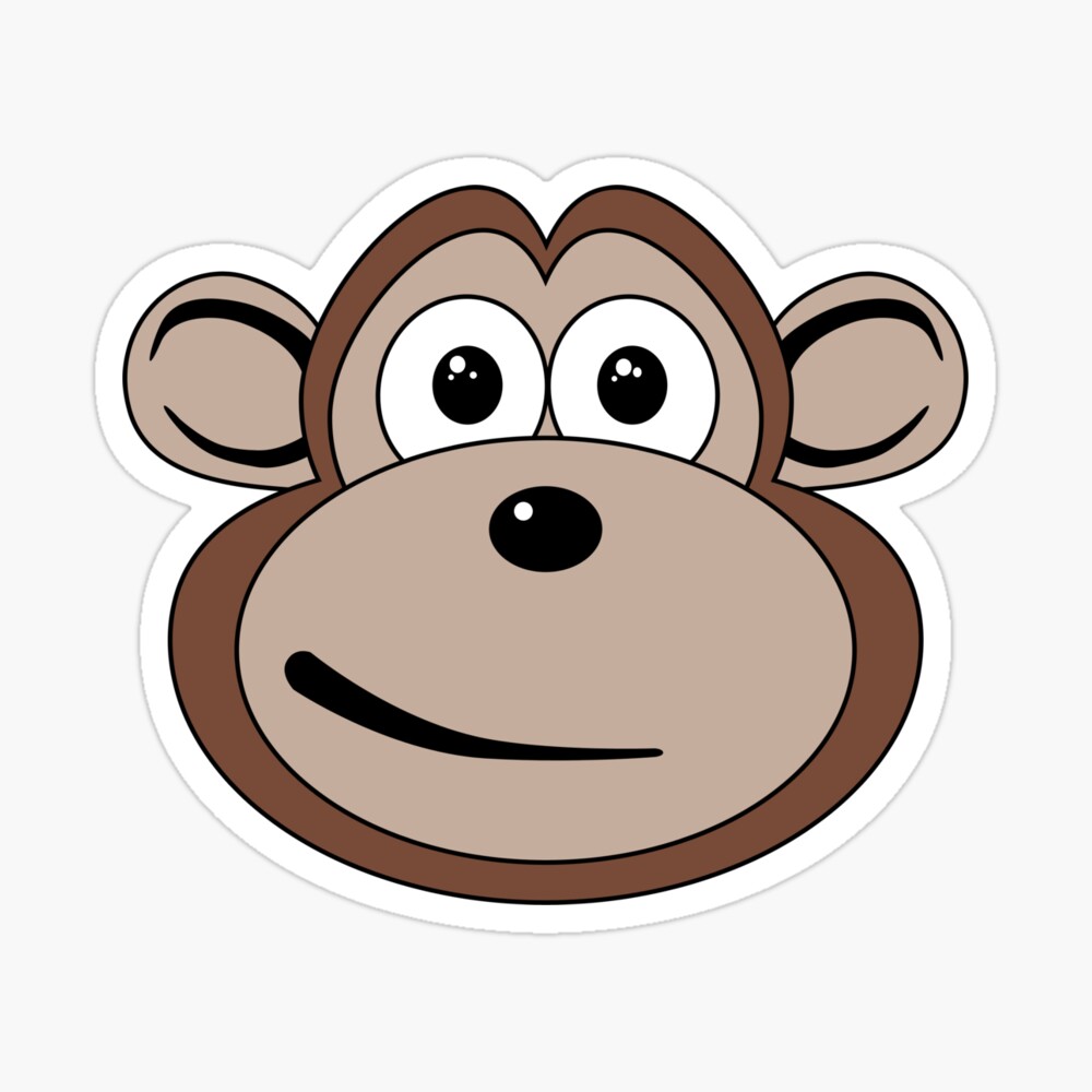 Cartoon Monkey Face Cartoon Monkey Face