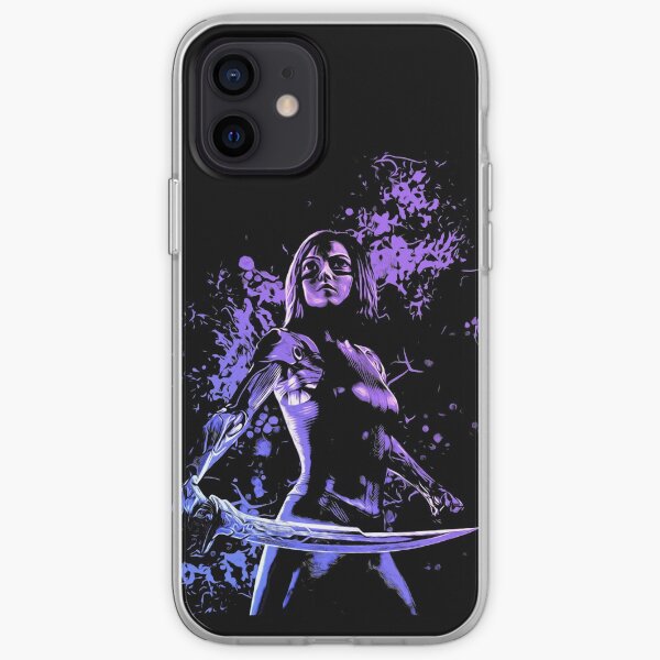 Fight Angel Purple 1 iPhone Soft Case